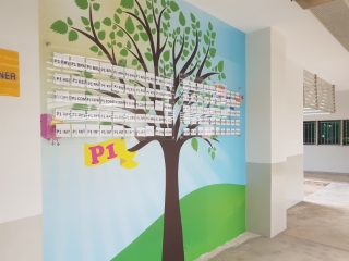 Acrylic Frame for Bedok Primary School