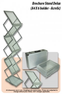 deluxe acrylic brochure stand